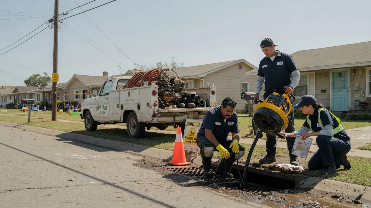 Drain Cleaning in Kiowa, OK near me